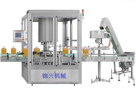 Máy nắp multihead tự động Máy nắp chai chất tẩy rửa